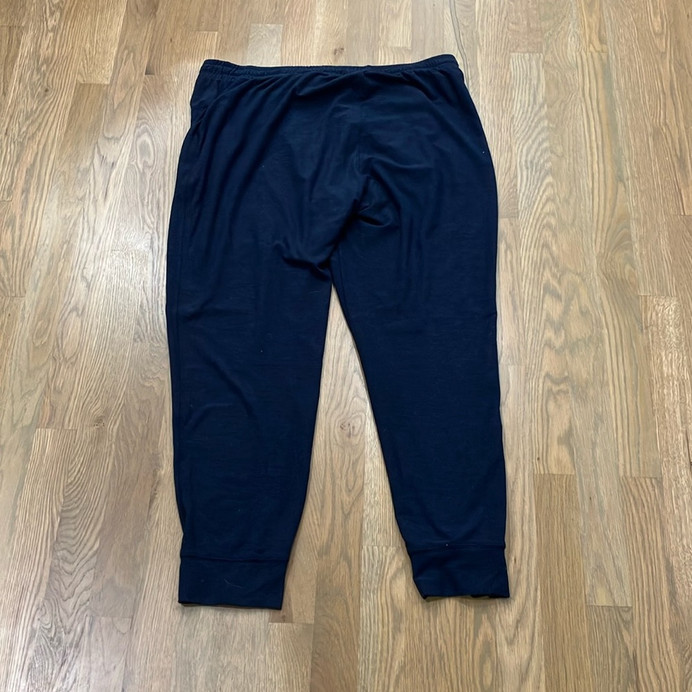 Old Nay Men's Lot Of 2 Two Navy Blue And Black Sweatpants Joggers - Picture 3 of 9